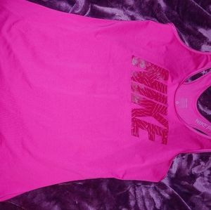 Pink Nike Pro tank